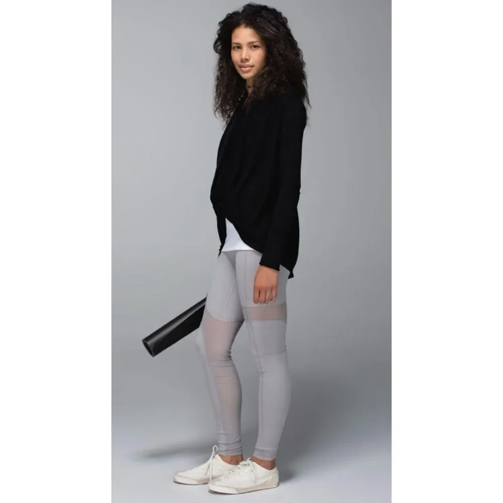 Lululemon Breathe Easy Leggings in Ambient Grey Size 2